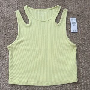 American Eagle lime greenish color top - NWT size Small